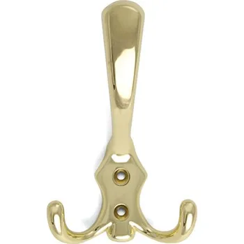 Věšák TULIP věšák Lugo XL zlatá lesklá + šroubky