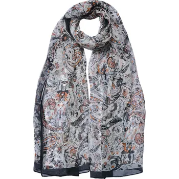 Šátek Clayre & Eef - Šátek BLACK JZSC0716Z