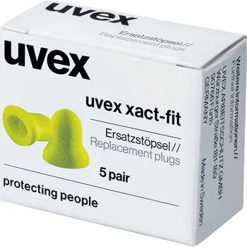 Špunt do uší uvex xact-fit - Náhradní balení ušních zátek - 5 párů