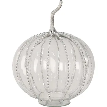Clayre & Eef - Dekorativní skleněná dýně 6GL4544XL