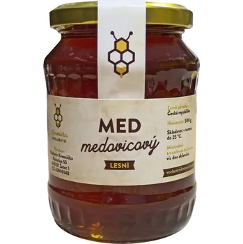 Včelařství Kvasnička Med medovicový lesní 500 g