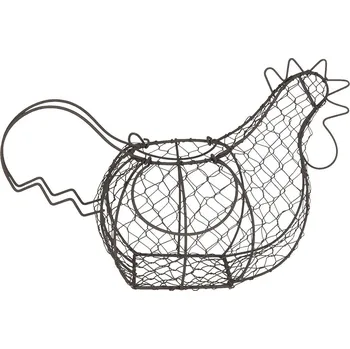 Clayre & Eef - Kovový košík CHICKEN 6Y3763