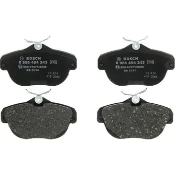 Brzdová destička Sada zadních brzdových destiček Bosch pro Citroen C6 (0986494243, 425329)