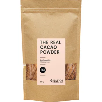 Natios Theobroma cacao kakaový prášek BIO 200 g