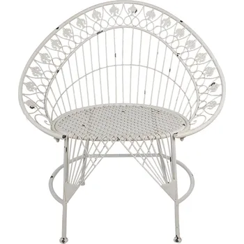 Clayre & Eef - Kovové zahradní křeslo 5Y1199