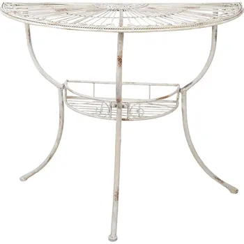 Konferenční stolek Clayre & Eef - Kovový konzolový stolek 5Y0884