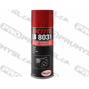 Průmyslové lepidlo Loctite LB 8031 - 400 ml řezný olej ve spreji