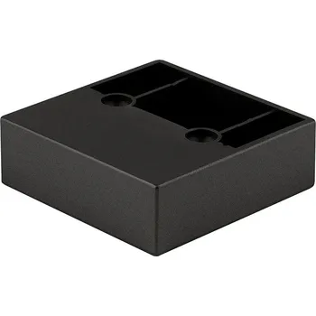 Nábytkové kování POLIPLAST StrongLegs nábytková noha FP004, 20mm, černá matná