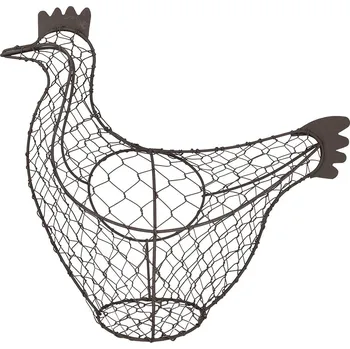 Clayre & Eef - Kovový košík CHICKEN 6Y5521