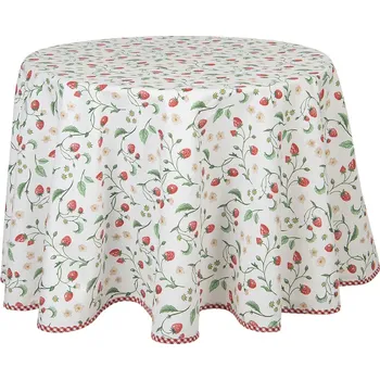 Stolování Clayre & Eef - Ubrus WILD STRAWBERRIES WIS07