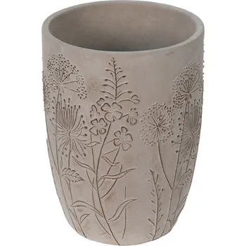 Květináč Clayre & Eef - Cementový květináč GLORIOUS FIELDS 6TE0405L