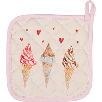 Chňapka Clayre & Eef - Podložka nebo dětská chňapka FROSTY AND SWEET FAS45K