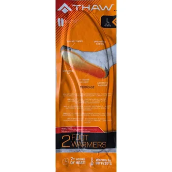 Jednorázové vyhřívané vložky do bot, vel.38-45 (doba provozu až 7 hod. )