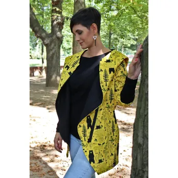 Dámský kabát Kabátek - zvířátka Velikost: 38