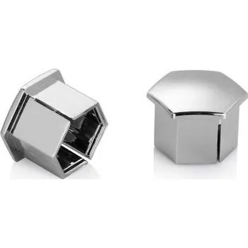 Krytka šroubu kola, chromová pro vozy Citroen a Peugeot