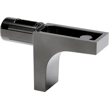 Nábytkové kování ITALIANA FERRAMENTA IF-K-Line policová podpěrka 5mm černý nikl