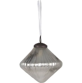 Vánoční ozdoba Clayre & Eef - Skleněná vánoční ozdoba 6GL4002