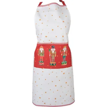 Kuchyňská zástěra Clayre & Eef - Kuchyňská zástěra HAPPY LITTLE CHRISTMAS HLC41