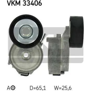 Rozvod motoru Napínací kladka SKF 33406 pro motory Citroen 2.2 HDi (VKM33406, 5751G0)