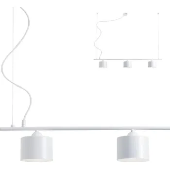 Redo Moderní závěsné svítidlo Miller Barva: Bílá