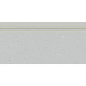 Dlažba RAKO Schodovka Rako Compila šedá mat rektifikovaná 30x60 DCPSR865 DCPSR865