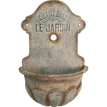 Květináč Clayre & Eef - Nástěnný kovový květináč 5Y1097
