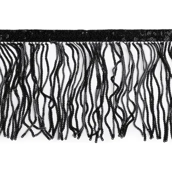 Flitrové třásně / prýmek šíře 15 cm