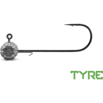 Delphin Jigová Hlavička s Držákem Tyre 5ks 7,5g-2/0