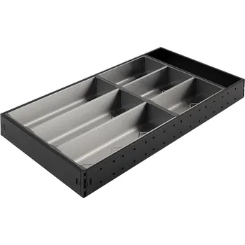 Příborník do zásuvky STRONG StrongMax příborník kompletní sada H=550, Š=276mm černá, včetně misek 3+3