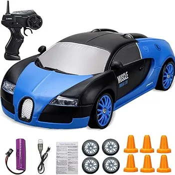 RC model auta IQ models HB-Drift Car A04 1:24 modré/černé