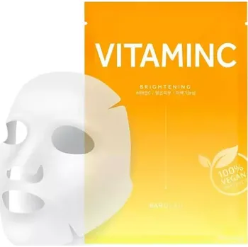 Pleťová maska Pleťová maska BARULAB The Clean Vegan Vitamin C Mask (Plátěná maska s vitamínem C)