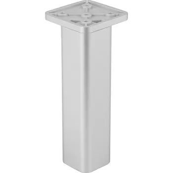 Nábytkové kování POLIPLAST StrongLegs nábytková noha FP005, 150Rmm, šedá RAL 9006