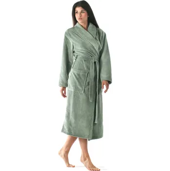 Dámský župan Dámský župan Tampa 2149 6251 olivový vel.L - Vestis (Župan se šálovým límcem)