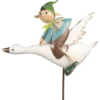 Zahradní dekorace Clayre & Eef - Zahradní zápich GNOME 5Y1224