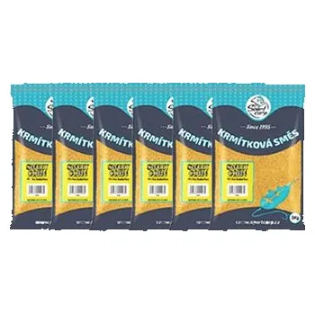 Návnadová surovina Sportcarp vnadící směs 3 kg Varianta: balení 6 ks - Sweet Corn