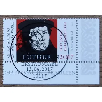 Sběratelství SRN raz. 3300 Martin Luther, r. 2017