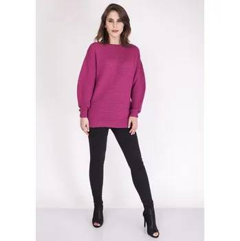 Dámský svetr Dámský svetr Jumper Beatrix SWE 097 Amaranth - MKMSwetters M