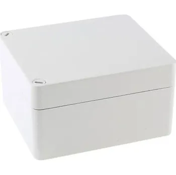 Elektroinstalační krabice Nástěnná krabice IP66 Plast vyztužený sklem Šedá 100 x 160 x 200mm