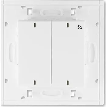 vypínač Vysílač RF dvojnásobný 868 MHz 3299H-A11908 03 bílá/bílá Levit ABB