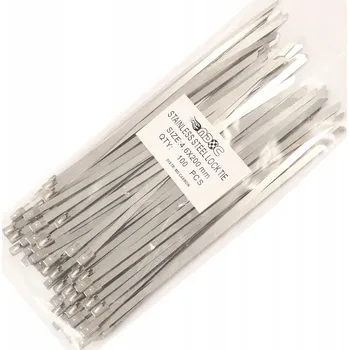 Stahovací páska MDC STAHovací PÁSKY BALL-LOCK, tepelně odolná páska, bandáž 200 mm, ocelové kovové pásky