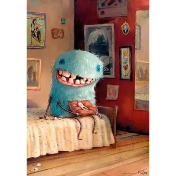 Puzzle Puzzle HEYE Zozoville: Mléčný zoubek 500 dílků