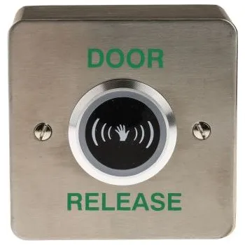 Domovní zvonek Tlačítko vstupu/odchodu pro kontrolu přístupu, Uvolnění Dveří, aktivace tlačítka: Bezdotykové, forma tlačítka: Kruhové,