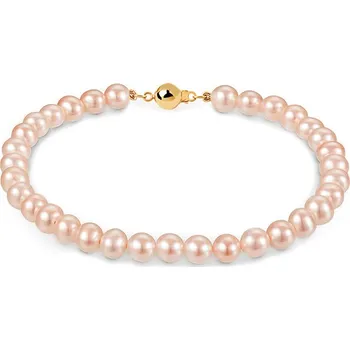 Náramek Perlový náramek 6,5 mm PE237N + dárkové balení LUXUS zdarma