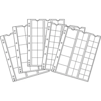 Sběratelství Náhradní listy na mince NUMIS NHSORT