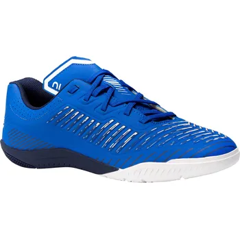 Pánská sálová obuv KIPSTA Futsalové kopačky 500 Ginka In pro dospělé 41 BÍLÁ|MODRÁ