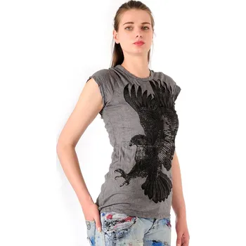 Dámské tričko Dámské tričko Sure Orel šedé L