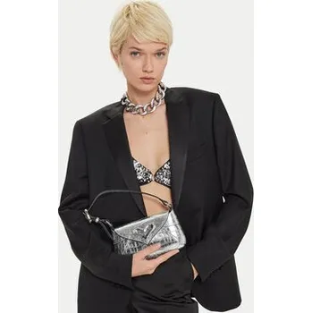 Kabelka Kabelka PINKO 520 Shoulder Baby Fl AI 24-25 PLTT 103764 A1W5 Stříbrná OS