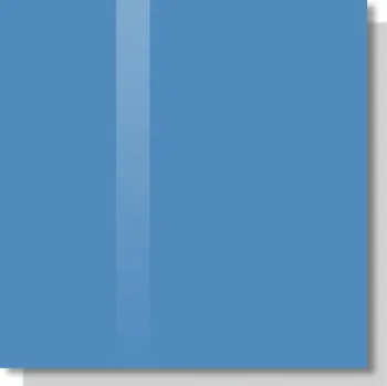 Kancelářský nábytek Modrá coelinová skleněná magnetická tabule pro děti Smatab® 48 × 48 cm