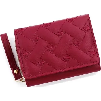Peněženka Luxusní malá dámská peněženka - červená