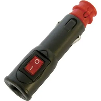 Rozdělovač Zástrčka do zapalovače s vypínačem 12V a redukcí